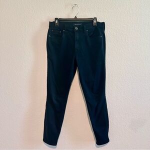 Aeropostale High Rise Jegging Skinny Jeans Solid Black Size 10 Regular Tight Fit